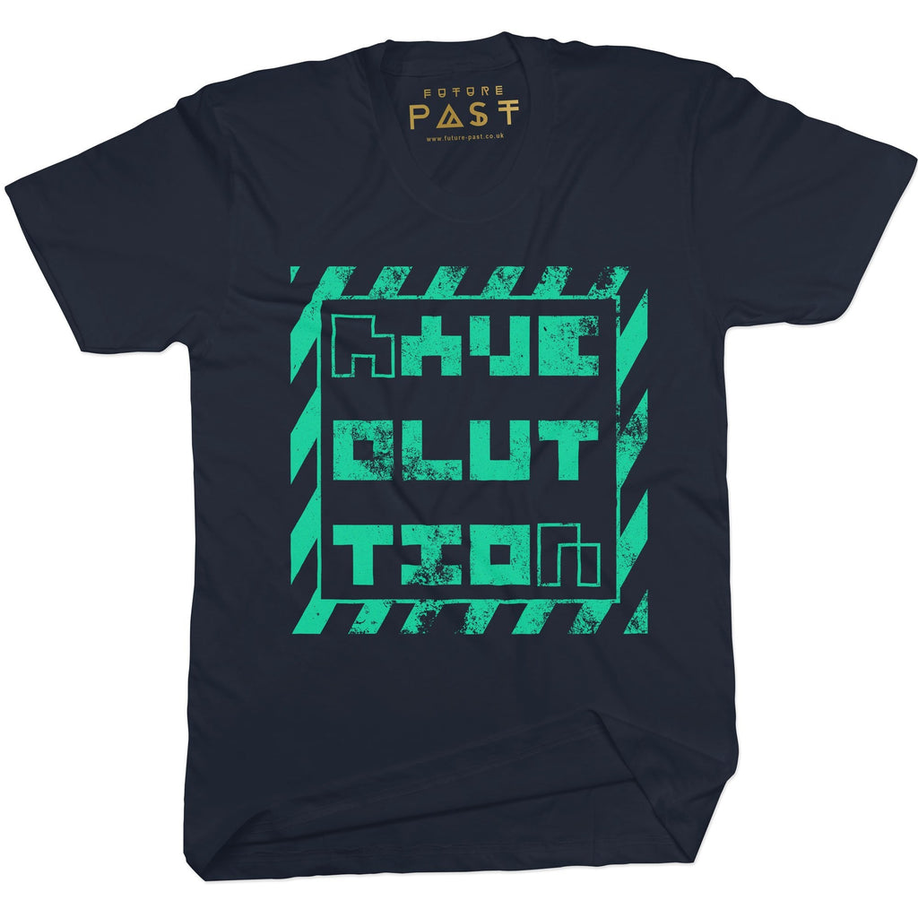 Raveolution T-Shirt / Navy-Future Past-Essential Republik
