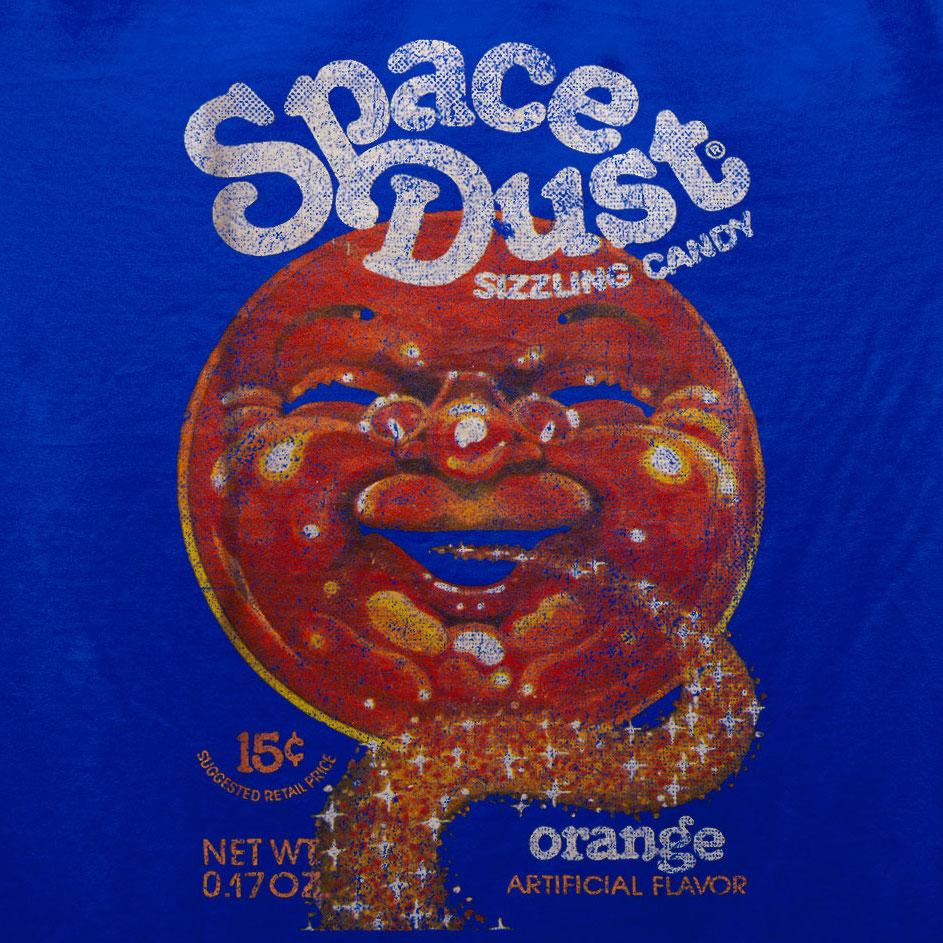 Super Limited Edition Acid Space Dust T-Shirt / Royal-Future Past-Essential Republik